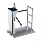 China Face Recognition Tripod Turnstile Gate With Humidity Less Than 90% Torniquete TríPode manufacturer