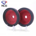 PBLOG Wholesale Polish Glass Diamond Resin Wheel R Beveling Resin Wheel Glass Processing Machine for sale