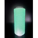 White Luminous Yarn Polyester Material With 8 Hours Glowing Time for sale