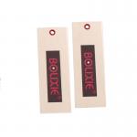 Custom Garment Hang Tags Printing Woven Brand Hang Tag Clothing Labels Supplier for sale