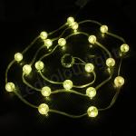 China 20mm DMX512 RGB Crystal Ball LED Pixel String Light with 360° Illumination for sale