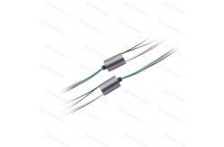 China Durable 12 Circuits Wire Slip Ring Capsule For Antenna System supplier