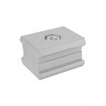 28mm Aluminum Tube Joint High Precision Aluminum Alloy Parallel Fixed Joint Mold Lean Tube Buckle for sale