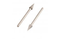 China 6mm x 12mm Cone Head Diamond Mounted Points Eco Friendly Without Dust Pollution supplier