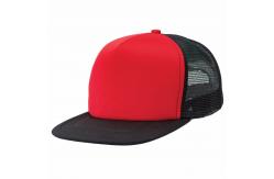 China 5 Panel Unisex Flat Brim Snapback Hats With Plastic Buckle Back Closure supplier