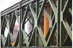 China High Reliable Temporary Steel Pedestrian Q345B Prefabricated Steel Material supplier