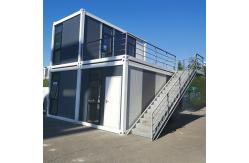 China 20ft Tiny Prefab Shipping Container House Soundproof For Warehouse supplier