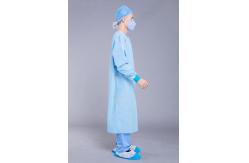 China ISO GB Washable Polyester Hospital Reusable Isolation Gown supplier
