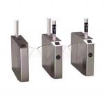 Passage Width 550-600mm Retractable Flap Barriers Wing Gate Turnstile IP40