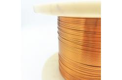 China Polyurethane Flat / Rectangular Copper Wire Enameled Magnet 0.3mm supplier