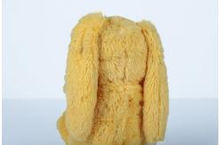China 30CM Soft Plush Toys Environmentally Friendly Yellow Bunny Shape Printing Logo supplier