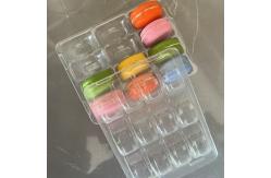 China 12 Pallets Chocolate Food Packaging Plastic Macaron Packaging Plastic Matching Customization supplier