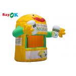 Stand Outdoor Tent Inflatable Lemonade Booth With Air Blower For Promotion for sale