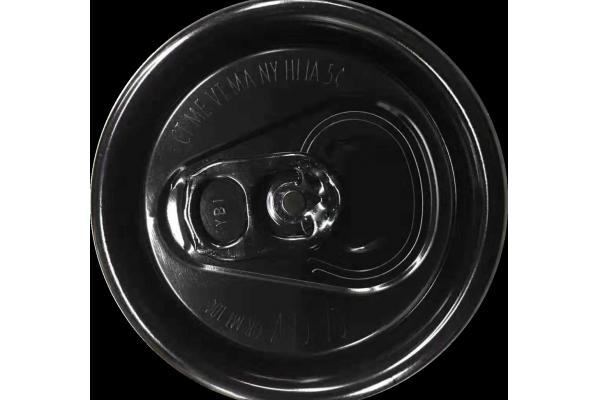 Printed Custom Ring Pull Aluminium Can Lids Beer Can Lids Round Shape SGS