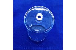 China Custom High Purity High Temperature Sealed Laboratory Quartz Thread Pipe supplier