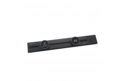 China Aluminum Embedded Wall Movable Power Rail System Desktop Electrical Outlet Panel supplier