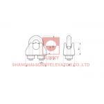 Malleable Stainless Steel Galvanized Carbon Wire Rope Clip Installation Hardware Rigging for sale
