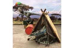 China 3m Velociraptor Animatronic Dinosaurs supplier