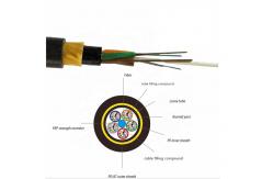 China ADSS Fiber Optic Cables Outdoor Single / Double Jacket Communication supplier