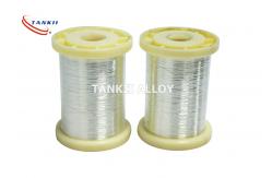 China Flat Heat Resistance Pure Nickel Wire 0.01mm Thickness supplier