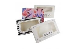 China Printed Paper Box With Clear Lid Custom Clothing Packaging Boxes Factory supplier