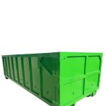 Customized Heavy Duty Hook Lift Bin With Lockable Lid Anti Corrosion Coating for sale