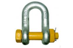 China Galvanized G2150 Boat Anchor  Screw Pin Chain Shackle With Safety Bolt Pin supplier