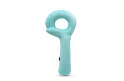 China Special Shape Inflatable Travel Pillow Memory Foam Mateiral With Zipper supplier
