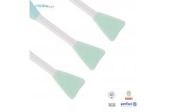 China Waterproof Double Sided Silicone Lip Brush Silicone Exfoliating Tools Makeup Tools supplier