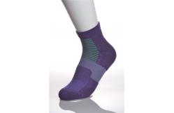 China Anti - Foul Breathbale Black Nylon Running Socks With Custom Made Size supplier