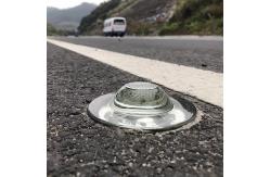 China Road Safety Stud Cast Aluminum Solar Road Stud with High Reflection and Embedded supplier
