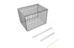 China Galfan 1x1x1m Garden Planter Welded Mesh Gabion supplier
