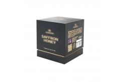 China Creative Black Scented Rigid Candle Boxes With Golden Paper Custom Printing supplier