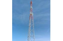 China Three Leg Galvanized Angle Iron Telecommunication Tower For Strong Signal Coverage supplier
