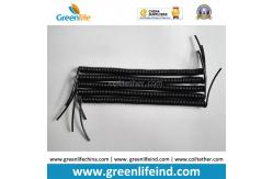 China Protection Tools Need Rein-forced Wire Spring Semifinished Tether Solid Black supplier