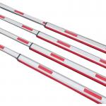 1 to 6 Meter Length Optional 86x44mm Size Telescopic Boom Barrier Arm for sale