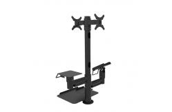 China POS Machine Stand Pole Mounting Solutions  With 360° Rotatable Around Pole supplier