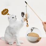 Cat Teaser Stick Cat Toys Juguetes para Gatos Pet Toys Products for Your Feline Friend Picture Included for sale