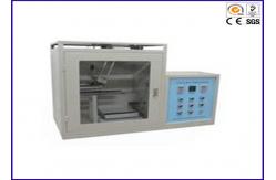 China PLC Control Horizontal / Vertical Flammability Tester , PV 3357 UL Test Equipment supplier