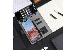 China A5 Wireless Charging Notebook Multi-Function Business Card With Data Cable Notebook supplier