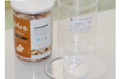 China 900Ml Customized Transparent Empty Cans With Lids / Pet Plastic Container supplier
