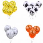 12 Inch 2.8 Gram Thick Five Face Cow Print Latex Balloon for Party for sale