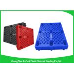 Small Single Bottom Light Duty Nestable Plastic Pallets 1100*800*135mm for sale