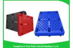 China Small Single Bottom Light Duty Nestable Plastic Pallets 1100*800*135mm supplier