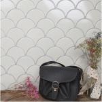 Dragon Scale Full Body Mosaic Ceramic Tiles Bathroom Background Wall Fish Scale Tile