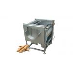 Potato Washing And Peeling Machine Sweet Potato Brush Washing Machine For Fruit And Vegetable for sale