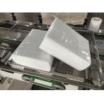Semi automatic V and N fold hand towel paper bagging machine