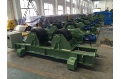 China Adjustable Manual Travel Pipe Rotator For Heavy Workpiece supplier