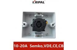 China Single Phase IP65 20A Waterproof Rotary Load Isolating Switch supplier