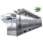 Mesh Industrial Large Capacity Conveyor Belt Dryer Machine For CBD Hemp Leaves for sale